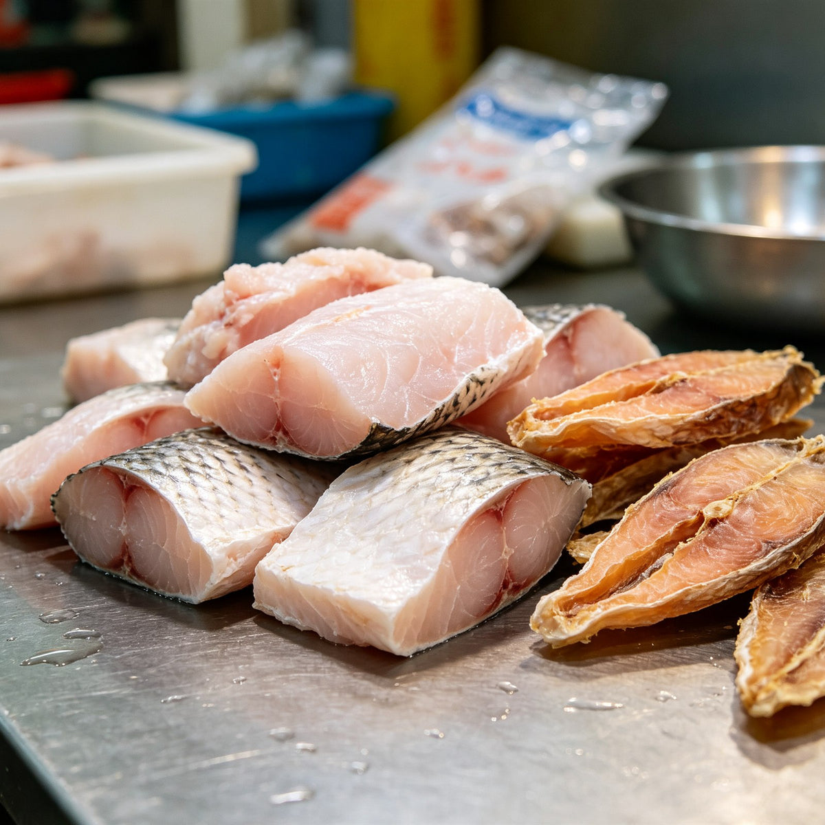 Frozen Crisp Grass Carp Slices