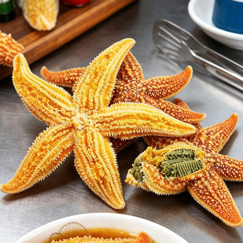 Frozen Golden Sea Star Delicacy