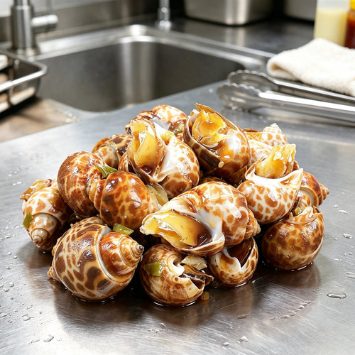 Frozen Spotted Sea Snails in Sauce