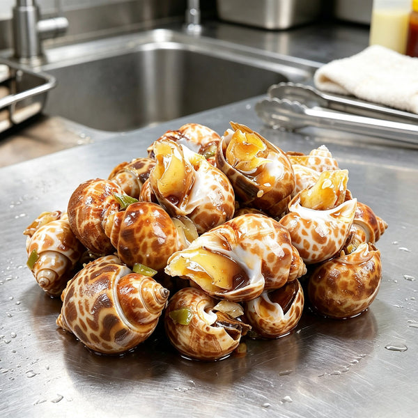 Frozen Spotted Sea Snails in Sauce