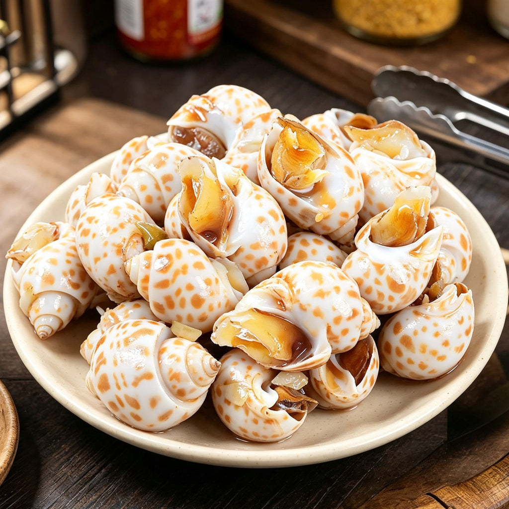 Frozen Spotted Sea Snails in Sauce